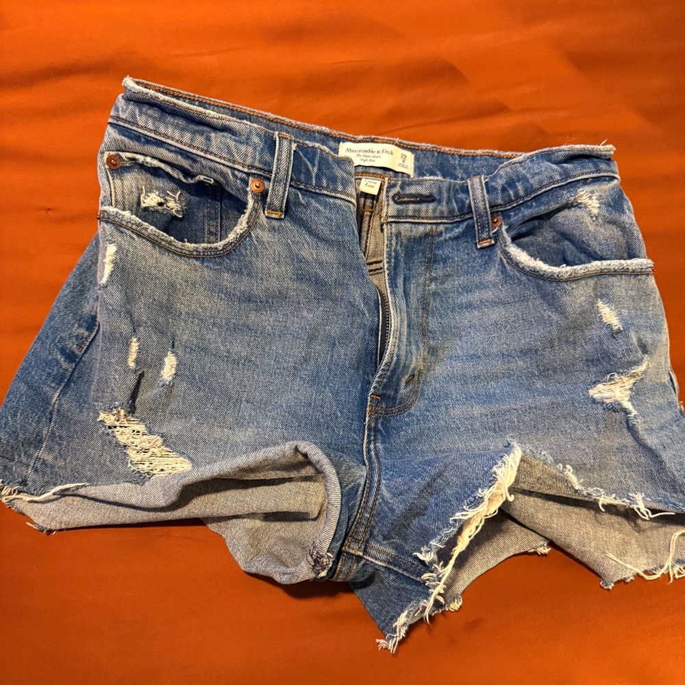 Denim Distressed Women's Shorts
